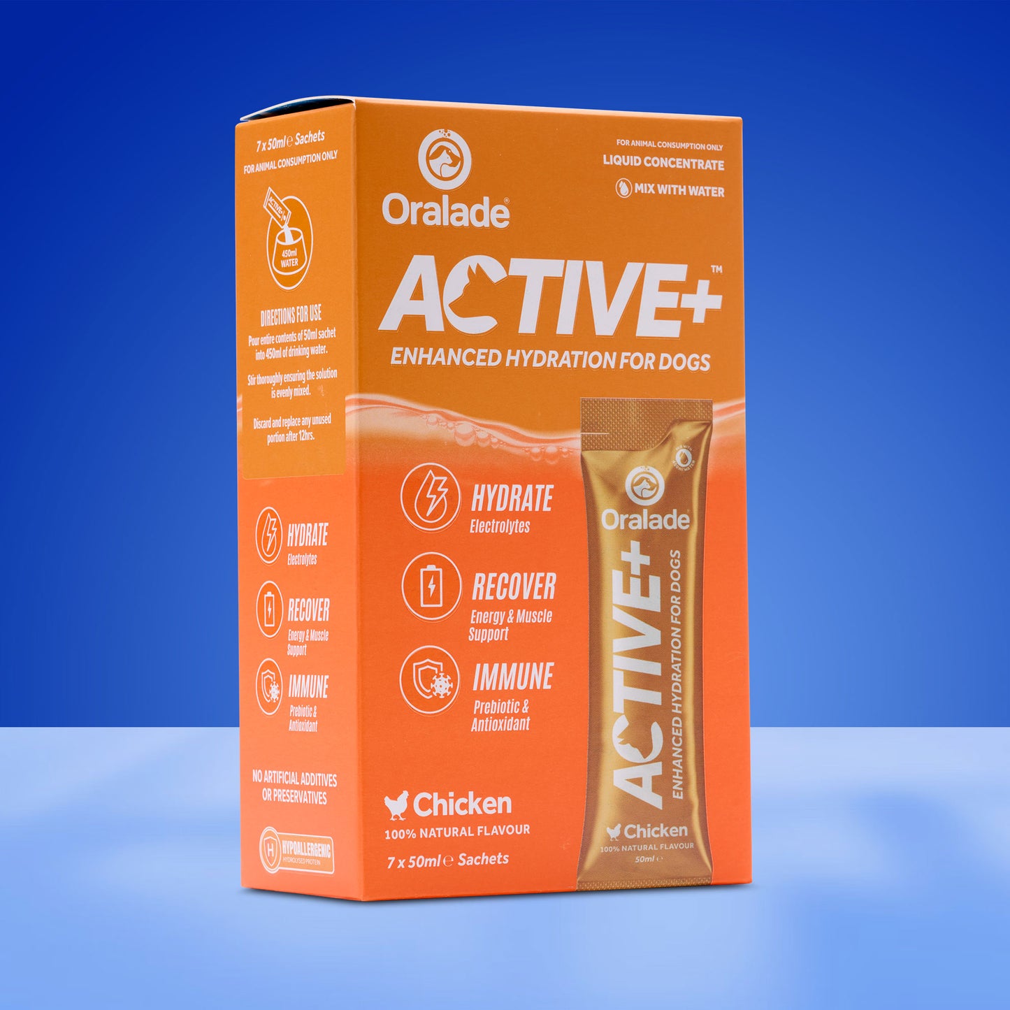 Oralade Active+ Chicken Concentrate 7x50ml
