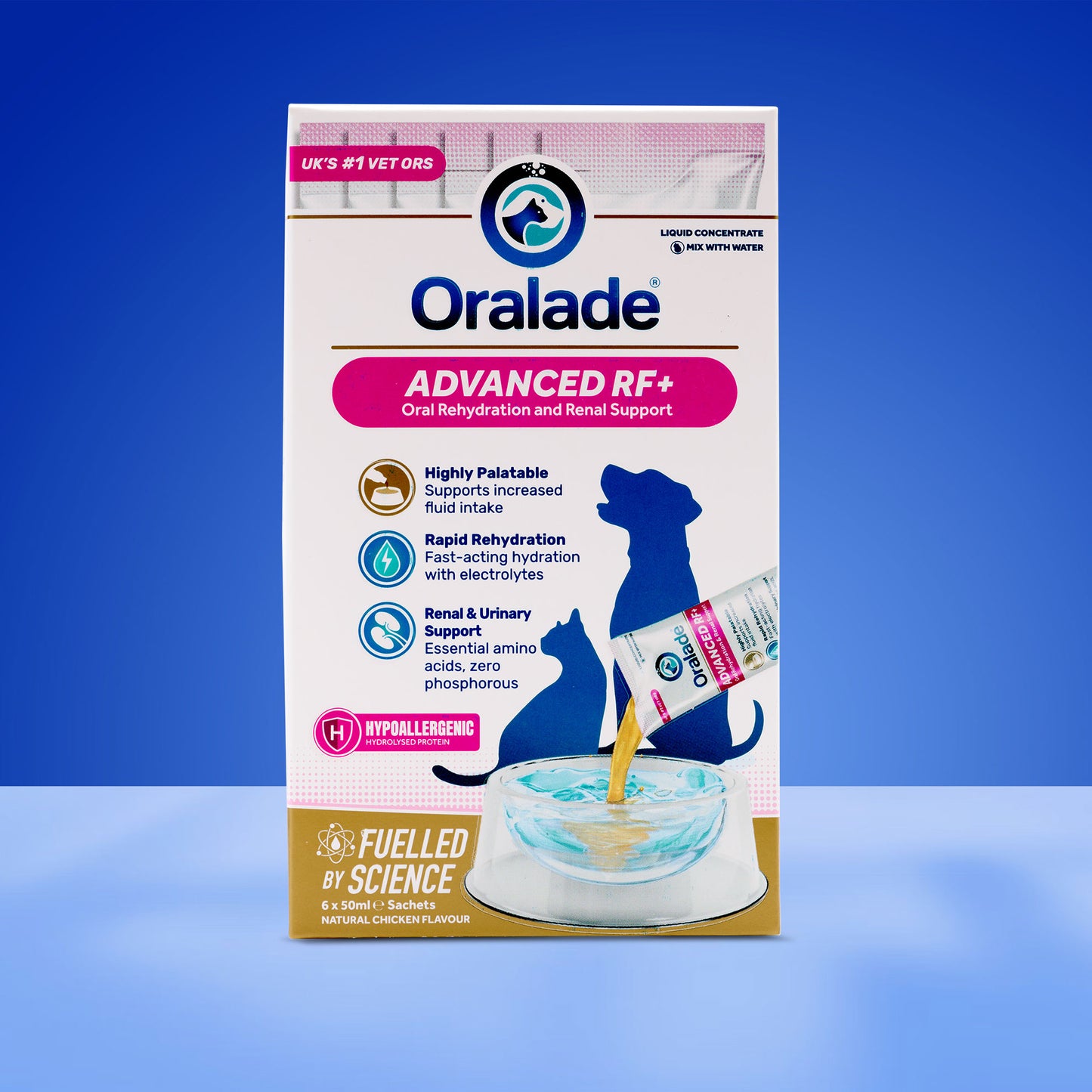 Oralade Advanced RF+ Liquid Concentrate 6x50ml