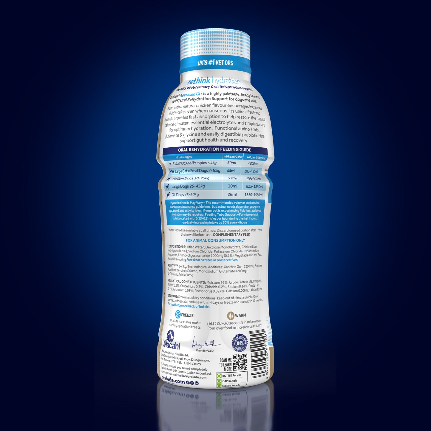 Oralade Advanced GI+ 500ml 6 Pack