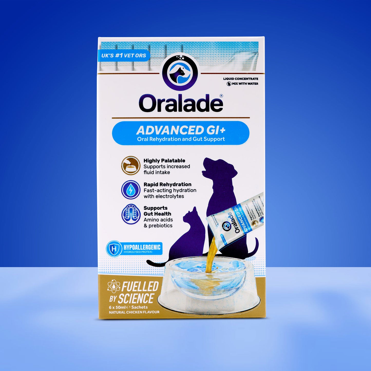 Oralade Advanced GI+ Liquid Concentrate 6x50ml