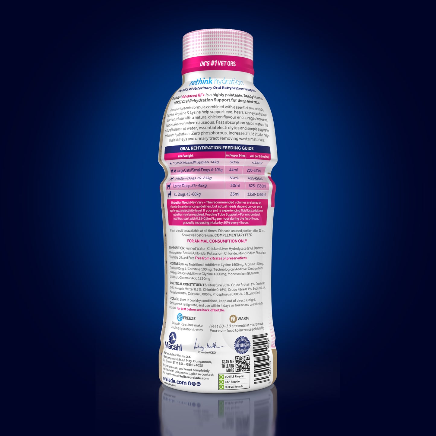 Oralade Advanced RF+ 500ml 6 Pack