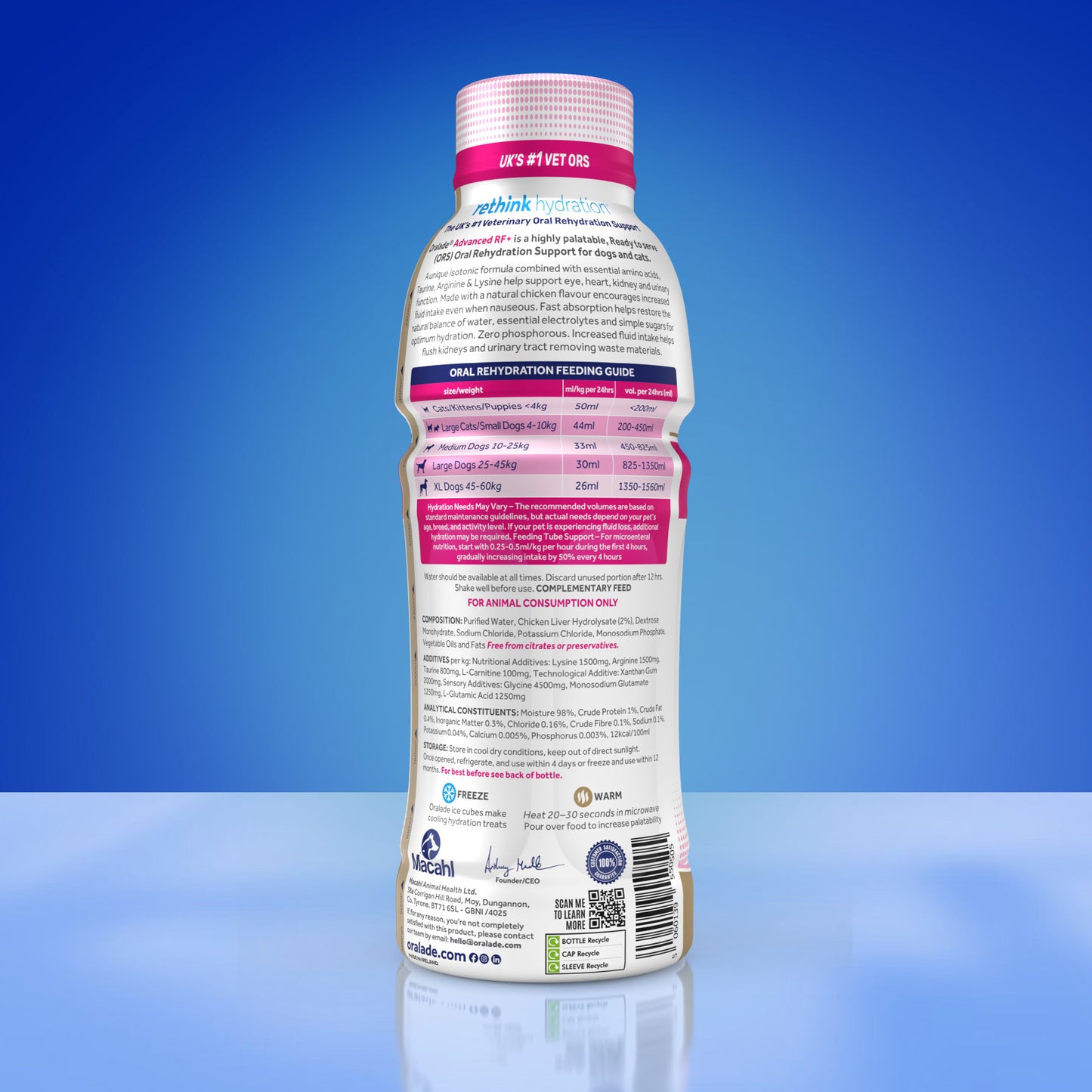 Oralade Advanced RF+ 500ml 6 Pack