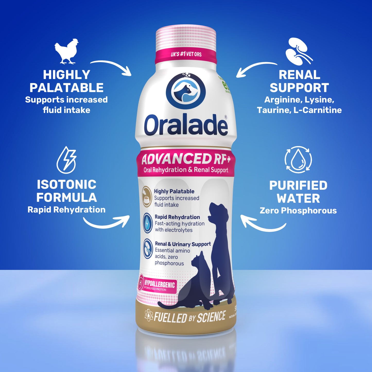 Oralade Advanced RF+ 500ml 6 Pack